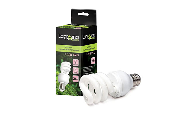 Лампа Laguna ультрафиолетовая UVB15.0, 26 Вт
