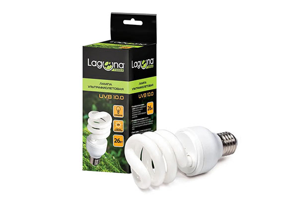 Лампа Laguna ультрафиолетовая UVB10.0, 26 Вт